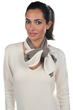 Cashmere & Yak accessori sciarpe foulard luvo ecru grigio naturale 164 x 26 cm